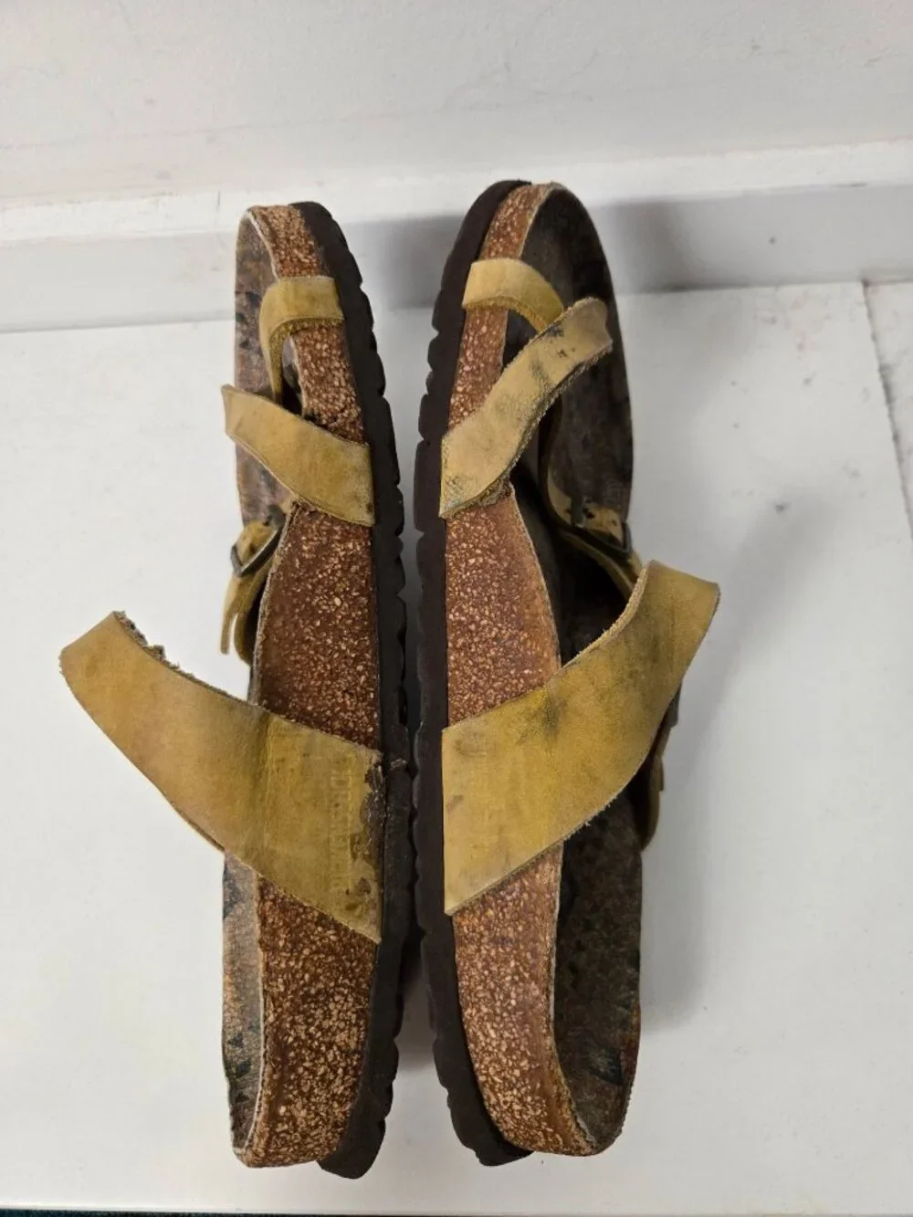 Birkenstock Mayari Ethno Ochre Oiled Leather Sandals Size 9 Women's